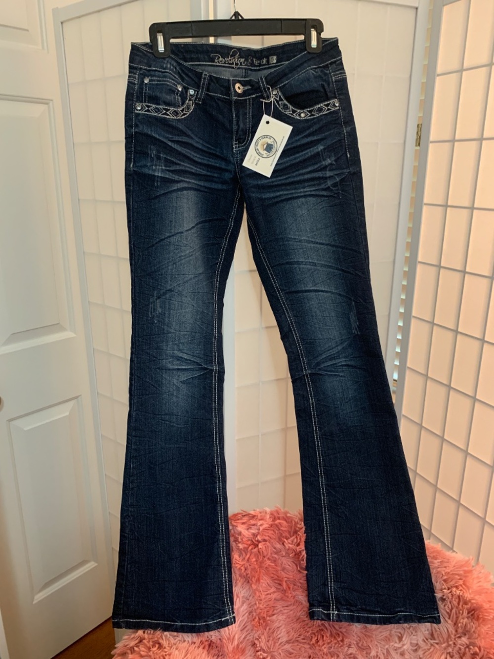 Revolution by REVOLT Embellished Jeans Boot Cut